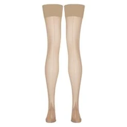 Bas Couture 15 Deniers Amber Agent Provocateur Les Bas -Vêtements Soldes bas agent provocateur les bas beige 3