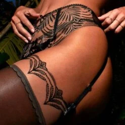 Bas 30 Deniers Aubade Hypnolove -Vêtements Soldes bas aubade hypnolove noir 4