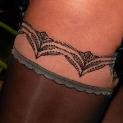 Bas 30 Deniers Aubade Hypnolove -Vêtements Soldes bas aubade hypnolove noir 5