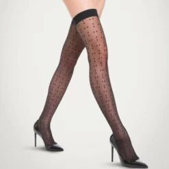 Bas Autofixant 20 Deniers Wolford Romance