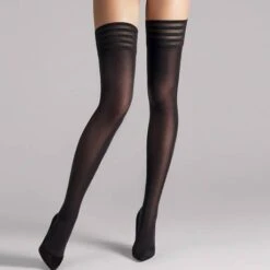 Bas Autofixant Opaque 50 Deniers Wolford Velvet De Luxe