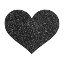 Bijou De Sein Flash Cœur Bijoux Indiscrets -Vêtements Soldes bijou de sein bijoux indiscrets noir 2