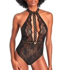 Body En Dentelle Aubade Precious Tale -Vêtements Soldes body aubade precious tale noir 2