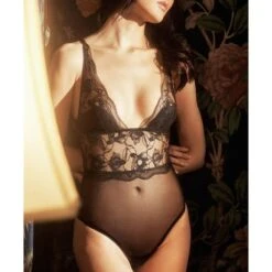 Body En Dentelle La Perla Showtime -Vêtements Soldes body la perla showtime noir 4