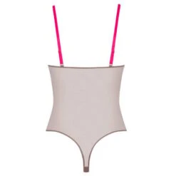 Body String Avec Bretelles Amovibles Maison Close Corps à Corps -Vêtements Soldes body maison close corps a corps taupe 2