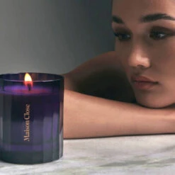 Bougie D'ambiance Rendez-vous Maison Close Les Romantiques -Vêtements Soldes bougie de massage maison close les romantiques violet 4