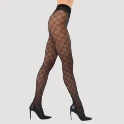 Collant 20 Deniers Mat Wolford Aurora -Vêtements Soldes collant wolford aurora noir 3