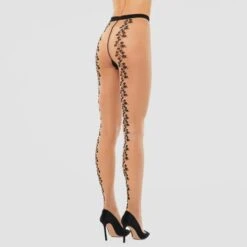 Collant Aspect Mat 20 Deniers Wolford Floral
