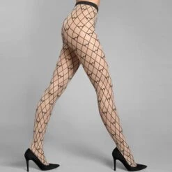 Collant 20 Deniers Wolford W-Pattern