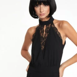 Combinaison Impertinente Chantal Thomass Prêt à Porter -Vêtements Soldes combinaison lingerie chantal thomass pret a porter noir 2