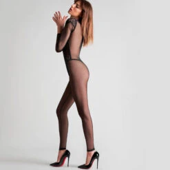 Combinaison Maison Close Inspiration Divine 10 Combinaison Maison Close Inspiration Divine -Vêtements Soldes combinaison lingerie maison close inspiration divine noir 2