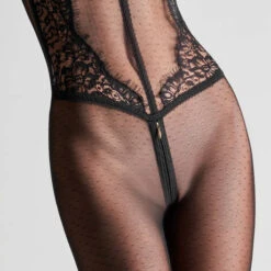Combinaison Maison Close Inspiration Divine 14 Combinaison Maison Close Inspiration Divine -Vêtements Soldes combinaison lingerie maison close inspiration divine noir 6