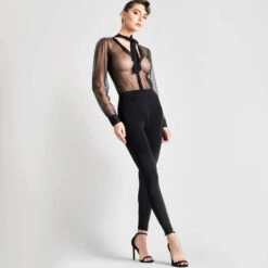 Combinaison Maison Close Madame Rêve -Vêtements Soldes combinaison lingerie maison close madame reve noir 3