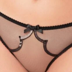 Slip Agent Provocateur Lorna Party -Vêtements Soldes culotte agent provocateur lorna party noir 4