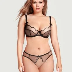 Slip Agent Provocateur Lorna Party -Vêtements Soldes culotte agent provocateur lorna party noir 5