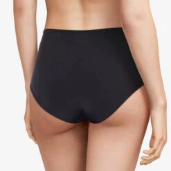 Culotte Haute Chantelle Chic Essential -Vêtements Soldes culotte chantelle chic essential noir 2