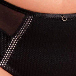 Culotte Haute Chantelle Chic Essential -Vêtements Soldes culotte chantelle chic essential noir 3