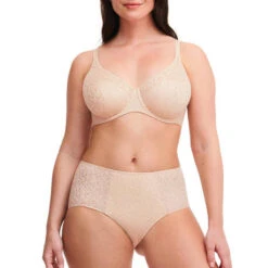 Culotte Haute En Dentelle Chantelle Easy Feel Norah 9 Culotte Haute En Dentelle Chantelle Easy Feel Norah -Vêtements Soldes culotte chantelle easy feel norah nude 4