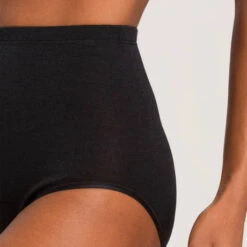 Culotte Haute En Laine Et Soie Hanro Woolen Silk -Vêtements Soldes culotte hanro woolen silk noir 2