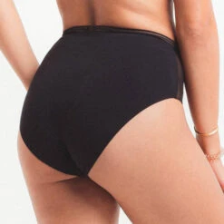 Culotte Haute Louisa Bracq Virtual Sunset -Vêtements Soldes culotte louisa bracq virtual sunset noir fuchsia 2