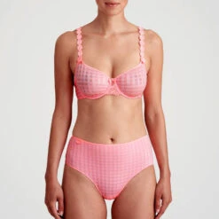 Culotte Haute Marie Jo Avero -Vêtements Soldes culotte marie jo avero rose 4