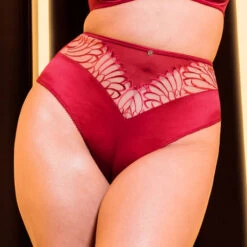 Culotte Haute Scantilly Fallen Angel -Vêtements Soldes culotte scantilly fallen angel framboise 2