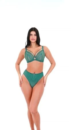 Culotte Haute Scantilly Senses -Vêtements Soldes culotte scantilly senses vert emeraude 2