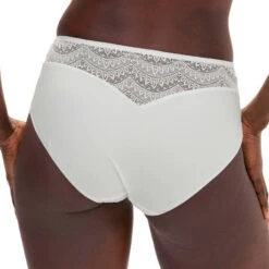 Simone Perele Culotte Haute En Dentelle Simone Pérèle Karma -Vêtements Soldes culotte simone perele karma naturel 2