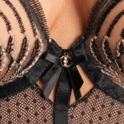 Guêpière Aubade Hypnolove -Vêtements Soldes guepiere aubade hypnolove noir 3