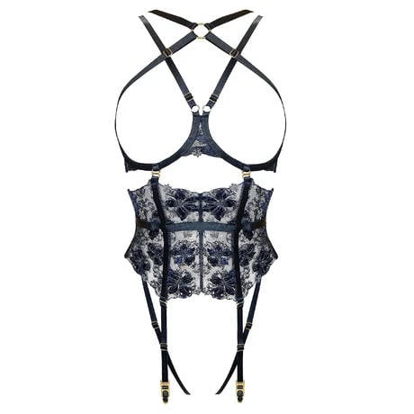 Guêpière Seins Nus Modulable Bordelle Vita 2 Guêpière Seins Nus Modulable Bordelle Vita – Image 2
