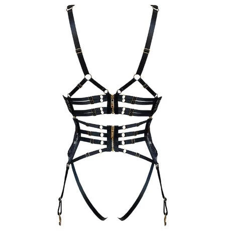 Guêpière Seins Nus Modulable Bordelle Vita 4 Guêpière Seins Nus Modulable Bordelle Vita – Image 4