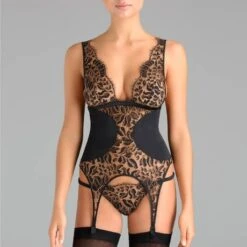 Guêpière En Dentelle Coco De Mer Rivera