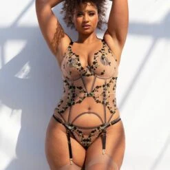 Guêpière Edge O' Beyond Charlotte -Vêtements Soldes guepiere edge o beyond charlotte noir 2