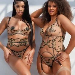 Guêpière Edge O' Beyond Charlotte -Vêtements Soldes guepiere edge o beyond charlotte noir 4