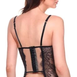 Guêpière En Dentelle Prelude Estella -Vêtements Soldes guepiere prelude estella noir 4