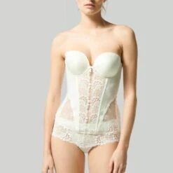 Simone Perele Guêpière Simone Pérèle Wish -Vêtements Soldes guepiere simone perele wish naturel 4