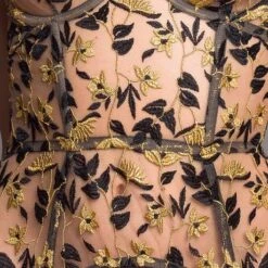 Guêpière Studio Pia Soraya -Vêtements Soldes guepiere studio pia soraya noir or 2