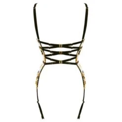 Guêpière Studio Pia Soraya -Vêtements Soldes guepiere studio pia soraya noir or 4