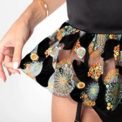 Guêpière Studio Pia Zaida -Vêtements Soldes guepiere studio pia zaida noir 3