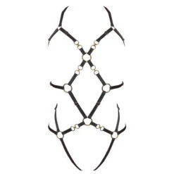 Harnais Modulable Bordelle Kleio -Vêtements Soldes harnais lingerie bordelle kleio noir 2