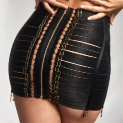 Jupe Porte-jarretelles Bordelle Signature