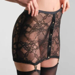 Jupe Porte-jarretelles En Dentelle Maison Close Jeux Magnétiques