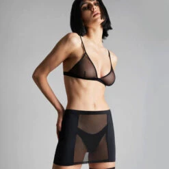 Jupe Gaine Fesses Nues Maison Close Pure Tentation -Vêtements Soldes jupe maison close pure tentation noir 6
