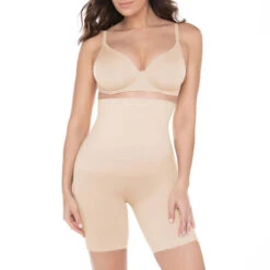 Panty Gainant Taille Haute Miraclesuit Comfy Curves -Vêtements Soldes panty miraclesuit comfy curves nude 3
