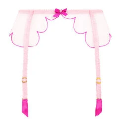 Porte-jarretelles Agent Provocateur Lorna -Vêtements Soldes porte jarretelles agent provocateur lorna rose poudre 1