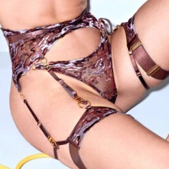 Porte-jarretelles 6 Attaches Bordelle Onda