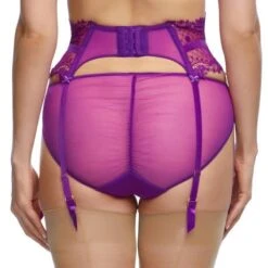 Porte-jarretelles 6 Attaches Dita Von Teese Vedette -Vêtements Soldes porte jarretelles dita von teese vedette violet 3