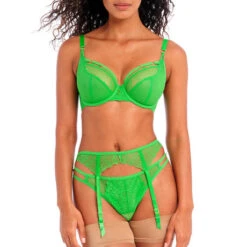 Porte-jarretelles En Dentelle Freya Temptress 9 Porte-jarretelles En Dentelle Freya Temptress -Vêtements Soldes porte jarretelles freya temptress vert pomme 4