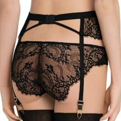 Porte-jarretelles La Perla Exotique -Vêtements Soldes porte jarretelles la perla exotique noir 2