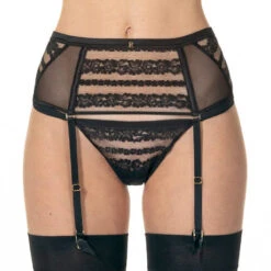 Porte-jarretelles Ritratti Milano Honey -Vêtements Soldes porte jarretelles ritratti milano honey noir 2
